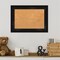 Cork Board, Grand Black Narrow Frame - Bulletin Board, Organization Board, Pin Board